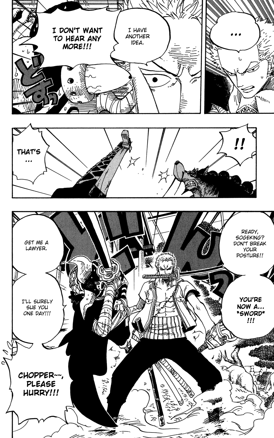 One Piece, Chapter 406 image 09